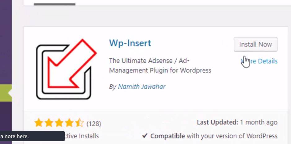 wp insert plugin for wordpress