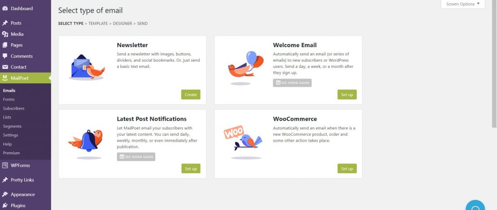 Set up Newsletters and Welcome emails