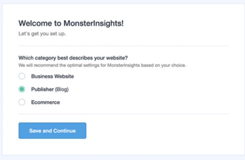 Welcome to Monsterinsights