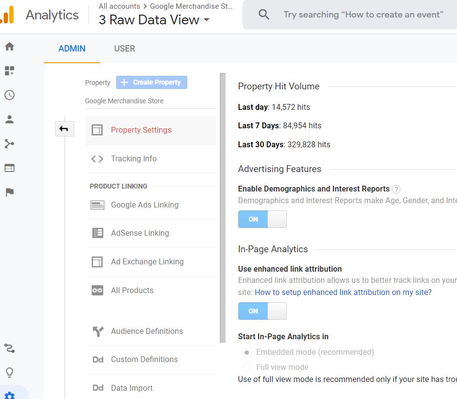 By enabling Demographics and Interest reports you MUST state this in your privacy policy once enabled.