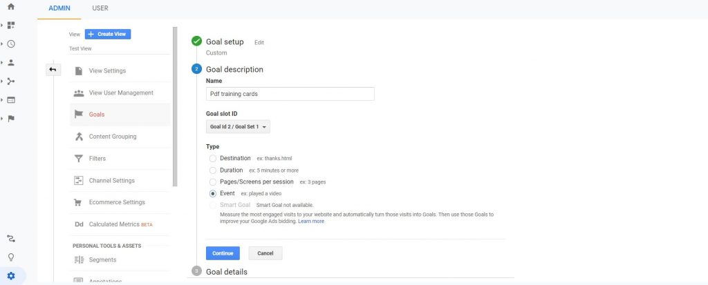 Form Conversion Tracking in Google Analytics part 2